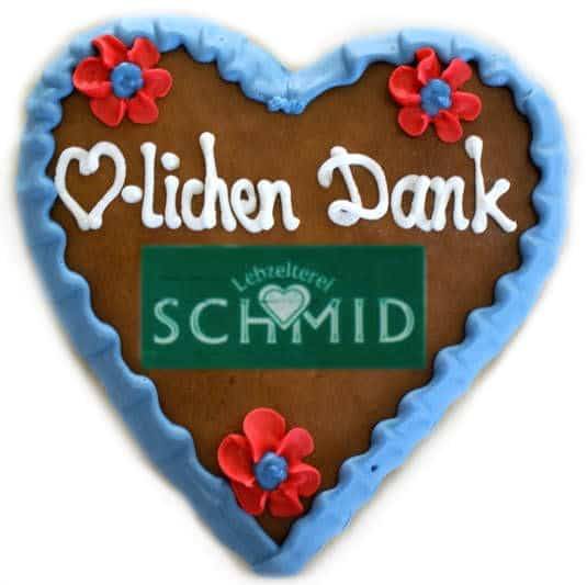 Lebkuchenherz für Unternehmen